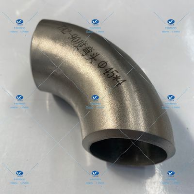 Nonmagnetic Non Toxic Gr2 45OD*4 Titanium Elbow