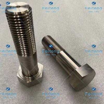 Gr12 M27x110 Hexagonal Bolt Titanium Fasteners GB/T5782-2000