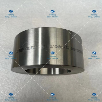 TA2 Metal Titanium Rings For Military Industry ASTM B381 φ122.2*80*52